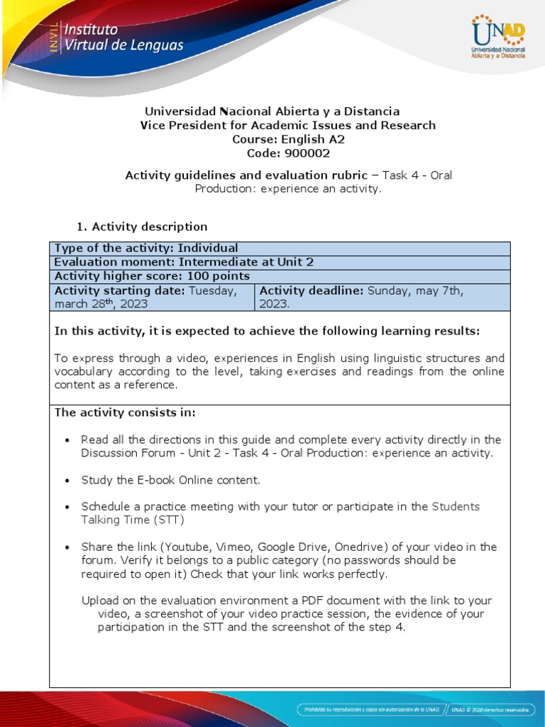 Activity Guide And Evaluation Rubric Task 4 The Unleashing Of Ai