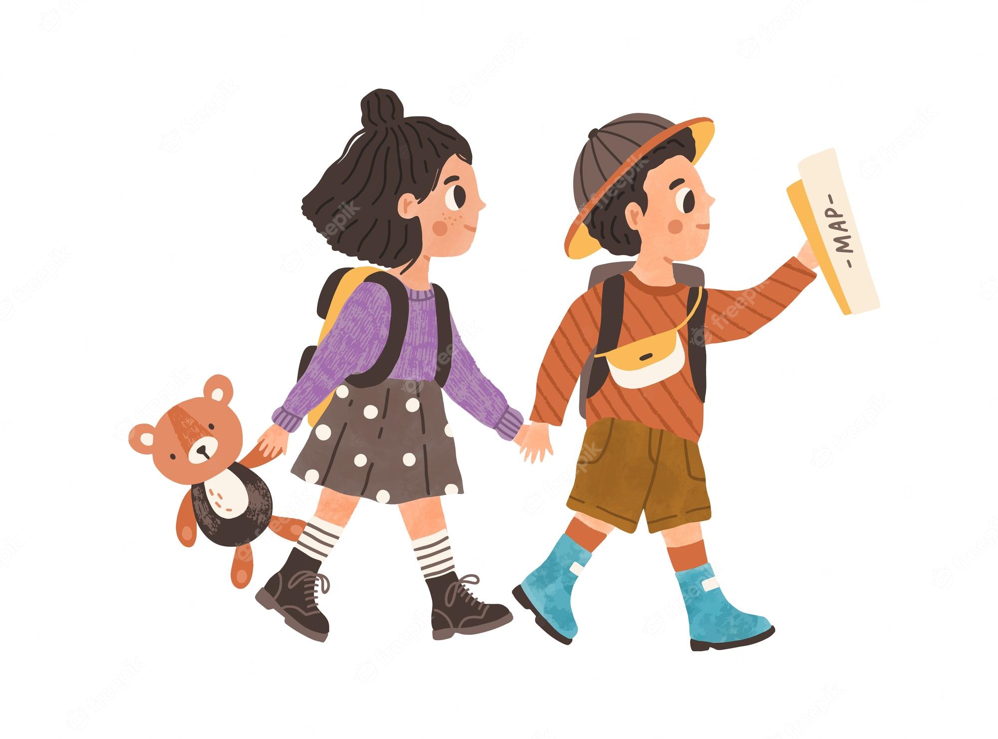 Kids Exploring Clipart Kids Exploring Clipart