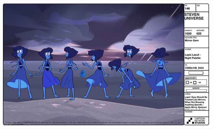 Lapis Lazuli Steven Universe Character Sheet