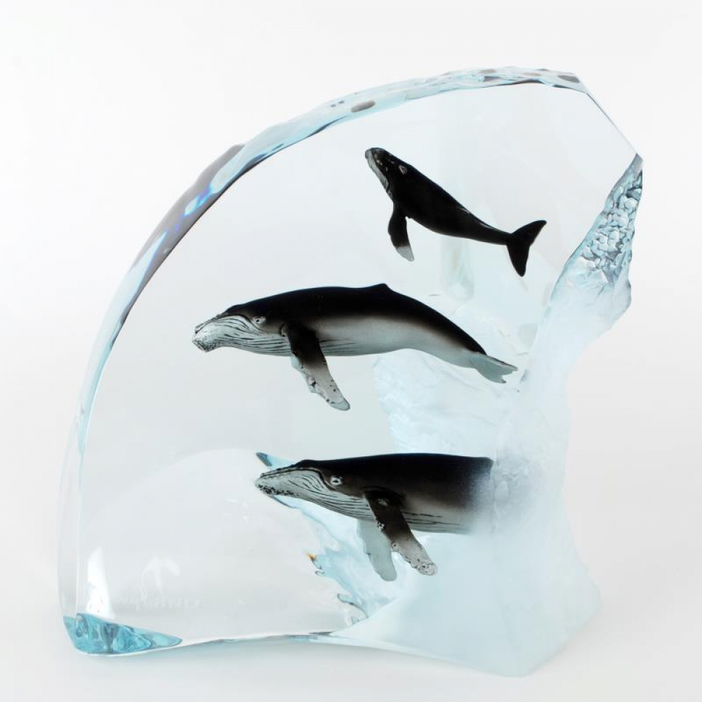 Robert Wyland Lucite Glass Humpback Tribe Limited Edition 184 2000 Ebay Robert Wyland Lucite Glass Humpback Tribe Limited Edition 184 2000 Ebay