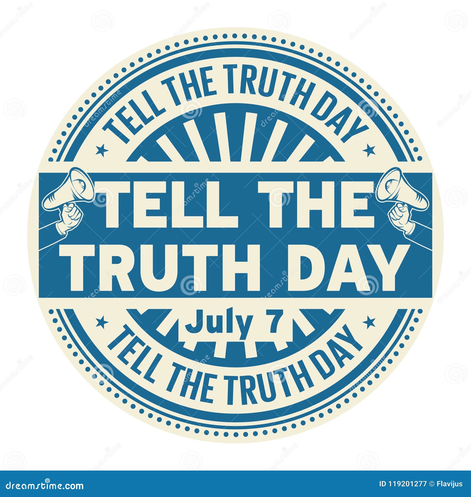 Tell The Truth Day July 7Th Days Of The Year